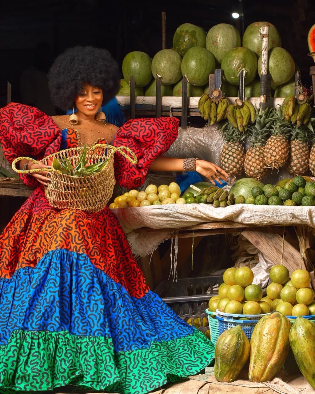Scène culturelle dans un marché issue du catalogue Kadō